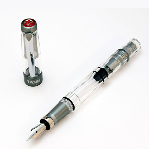 TWSBI ダイヤモンド 580 ALR 〈ニッケルグレイ〉 万年筆 [全2種] TWSBI M74470 【送料無料*】