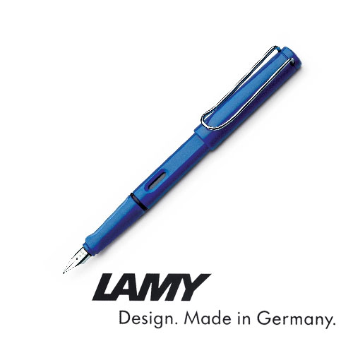 ラミー＜LAMY＞ サファリ/Safari 万年筆 ブルー [極細・細字・中字] LAMY(ラミー) 455-L14-** ＜化粧箱付き＞ *ネコポス不可*